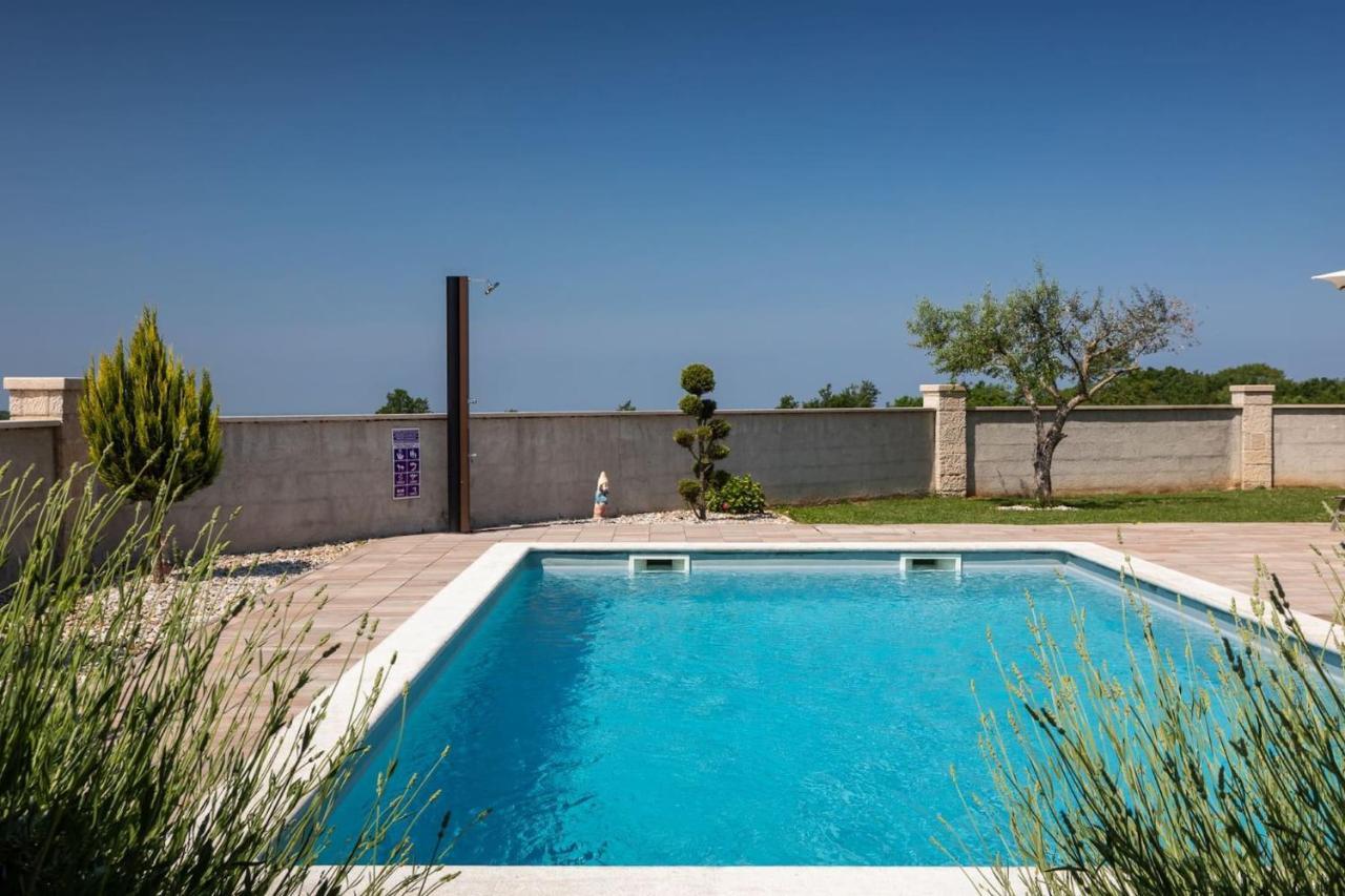 Activity Villa Gita With Pool And Grill In Tinjan Esterno foto